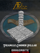 Triangle Corner Pillar
