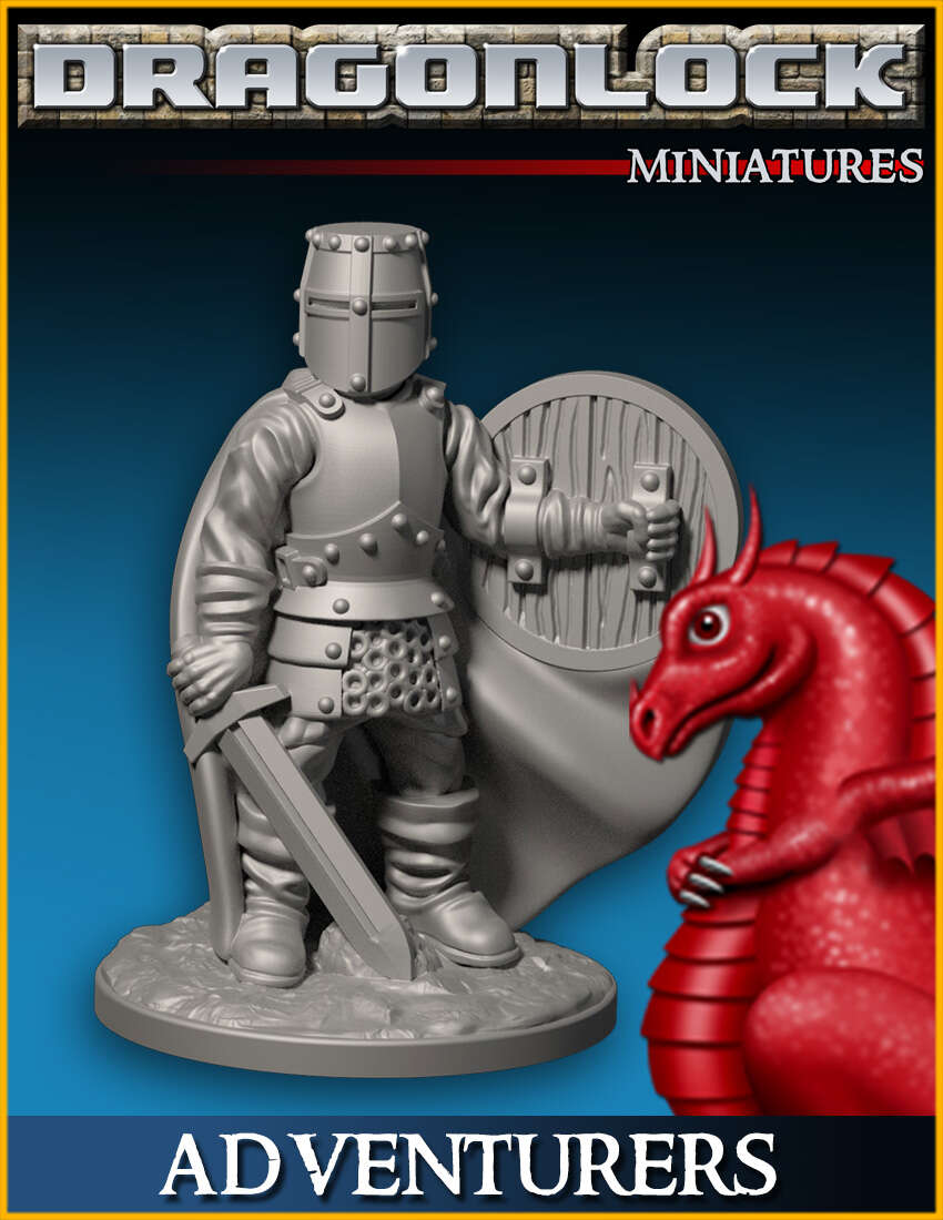 DRAGONLOCK Miniatures: Adventurers