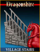 DRAGONLOCK: Dragonshire Village Stairs