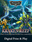 DeepWars - Kraken Reef 2-Player Starter (Print & Play PDF/STL)