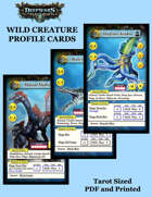 DeepWars v3 - Wild Creature Profile Cards