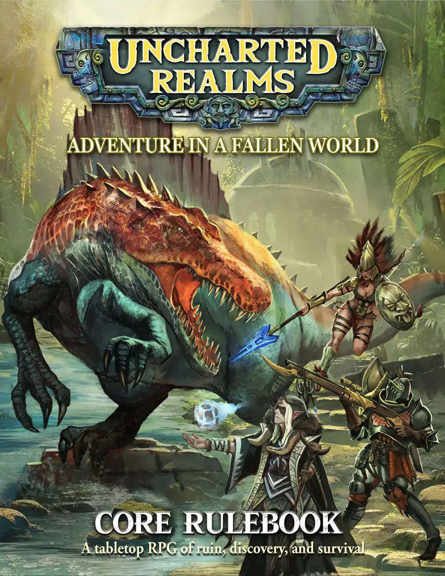 Uncharted Realms RPG - Core Rulebook — product thumbnail