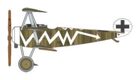 1/72 3D Fokker Dr.I Korner