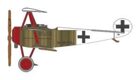 1/72 3D Fokker Dr.I Weiss