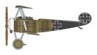 1/72 3D Fokker Dr.I Tutschek