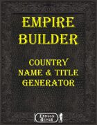 [EBK] Empire Buider - Country Names & Titles