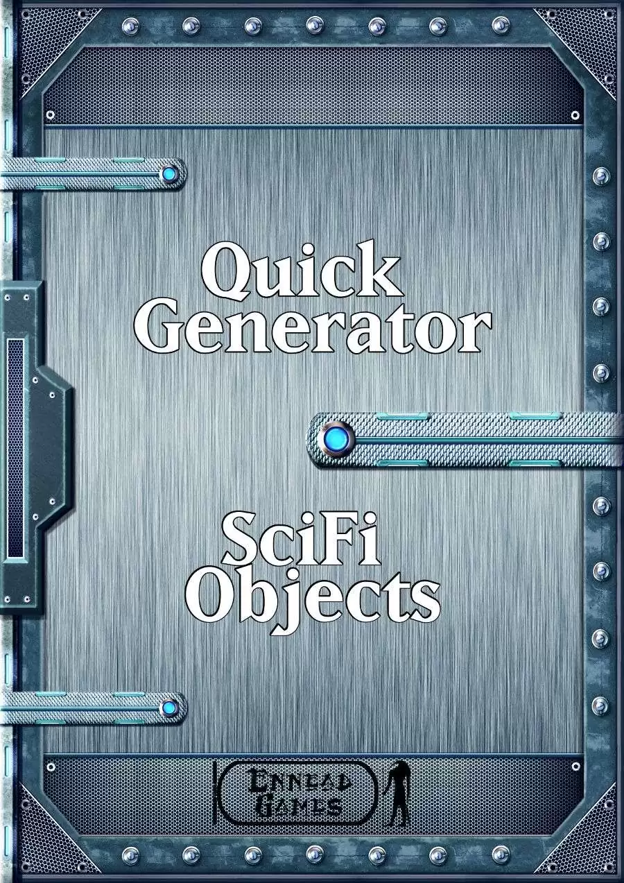 Quick Generator - SciFi Objects - Ennead Games | Quick Gens Sci-Fi ...