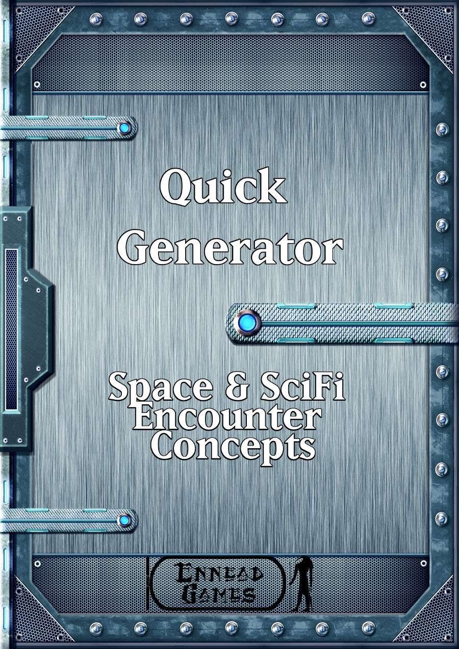 Quick Generator - Space & Sci-Fi Encounter Concepts - Ennead Games ...