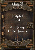 Helpful List Arbitrary Collection 3