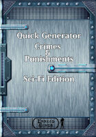 Quick Generator - Crimes & Punishments SciFI Edition