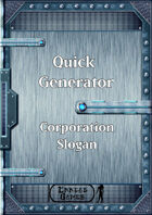 Quick Generator - Corporation Slogan