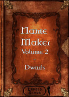 Name Maker Volume 2 - Dwarfs
