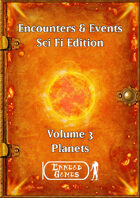 Encounters & Events - SciFi Volume 3 - Planets