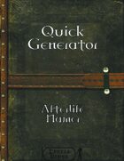 Quick Generator - Afterlife Namer