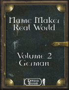 Name Maker Real World Volume 2 - German
