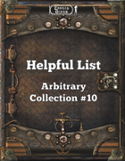 Helpful List Arbitary Collection 10
