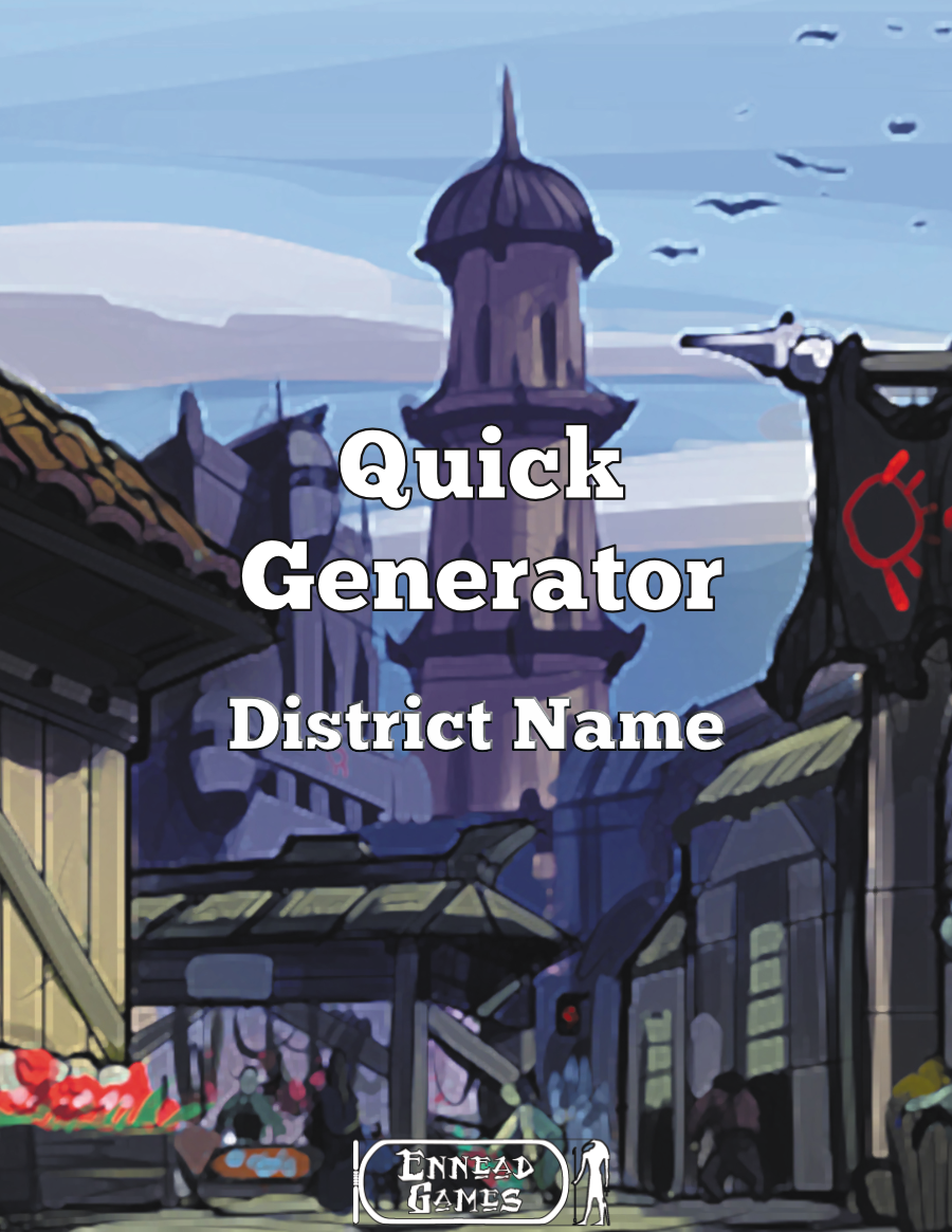 Quick Generator - District Names - Ennead Games | Empire Builder ...