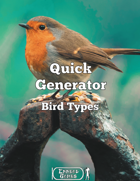 Quick Generator Bird Types