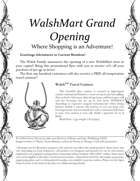 WalshMart Grand Opening