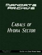 Mandate Archive: Cabals of Hydra Sector