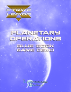 Strike Legion Planetary Operations 'Blue Book'  Demo Version