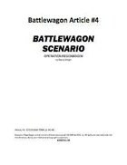 Battlewagon Article #4: Battlewagon Scenario - Operation Regenbogen
