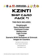 Federation Commander: Kzinti Ship Card Pack #1