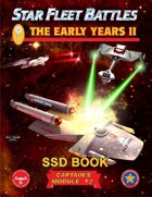 Star Fleet Battles: Module Y2 - The Early Years II SSD Book (B&W)
