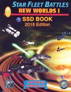 Star Fleet Battles: Module C1 - New Worlds I SSD Book (B&W) 2015
