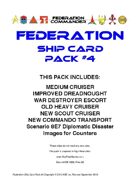 Federation Commander: Federation Ship Card Pack #4