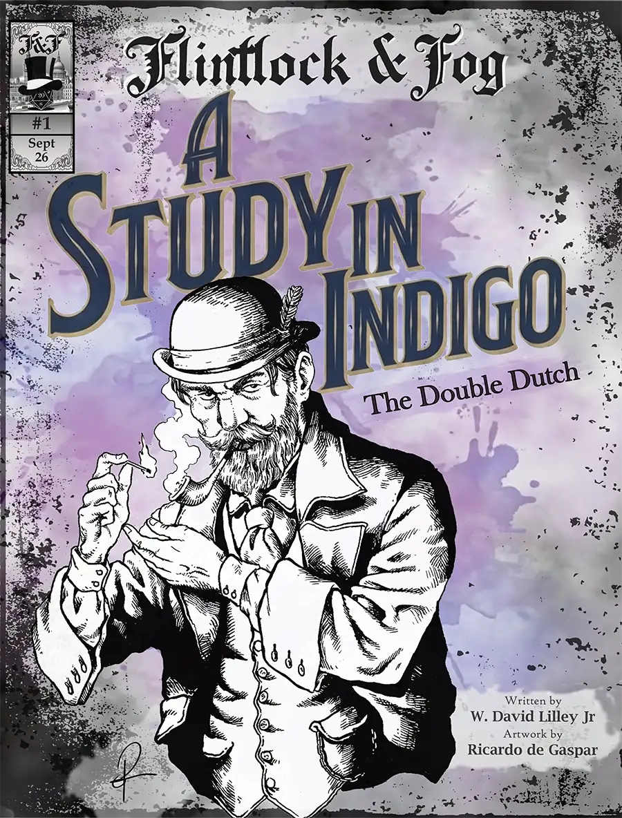 A Study In Indigo: The Double Dutch — publisher cover