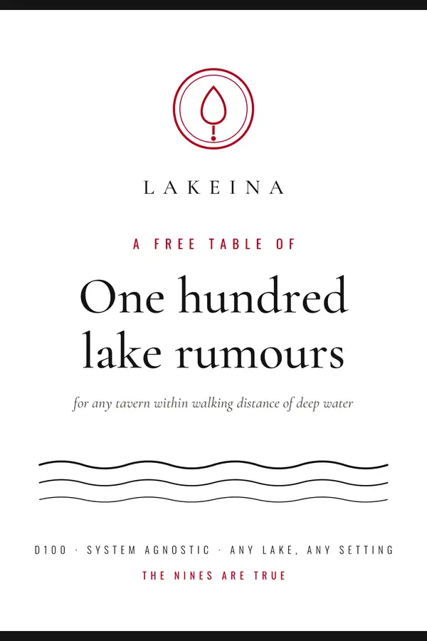 Lakeina - D100 lake rumours