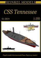 1/200 CSS Tennessee paper model