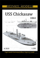 1/200 USS Chicasaw 1864 - Paper Model