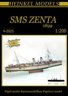 1/200 SMS Zenta 1899 Paper Model