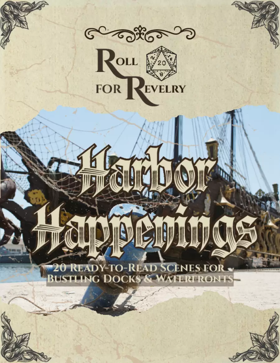 Harbor Happenings: 20 Ready-to-Read Scenes for  Bustling Docks & Waterfronts