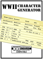 WWII Character Generator (OWB)
