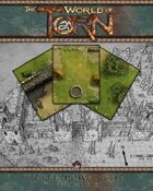 Raven Downs Keep Map Tile Set: A Torn World Gaming Accessory