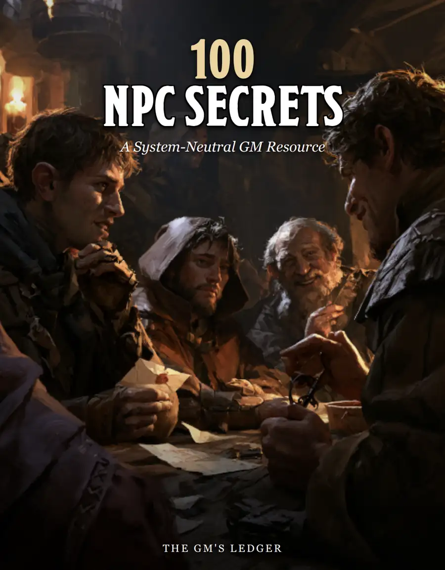 100 NPC Secrets: A System-Neutral GM Resource — product thumbnail