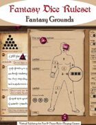 Fantasy Dice Ruleset for Fantasy Grounds II