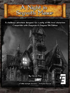 A Night In Seyvoth Manor: The Complete Collection (PDF) [BUNDLE]