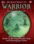 Power Gamer's 3.5 Warrior Strategy Guide