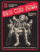 Goodman Games Gen Con 2016 Program Guide