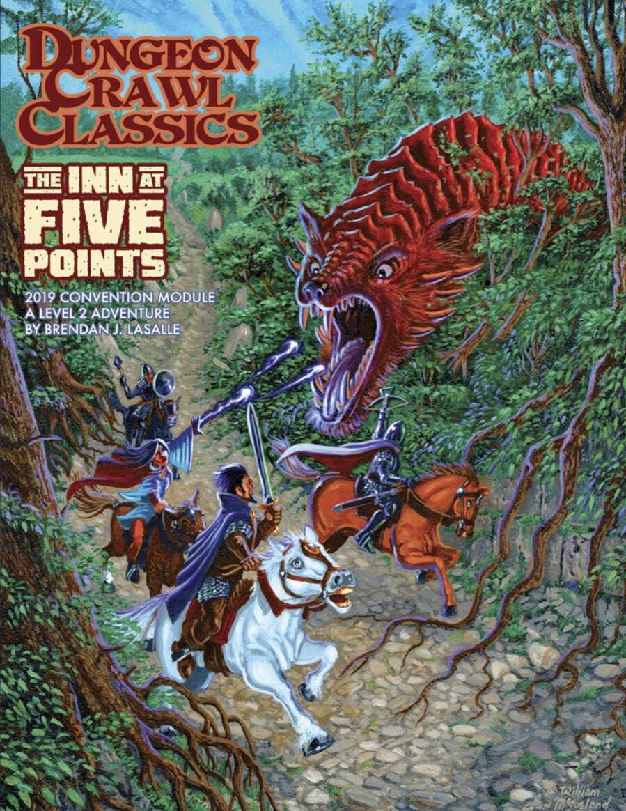 Dungeon Crawl Classics 2019 Convention Module: The Inn at Five 