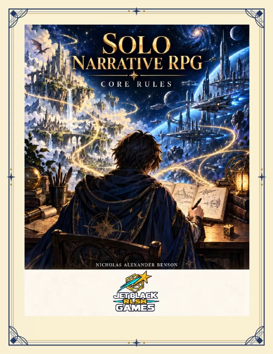 Solo Narrative RPG: Core Rules
