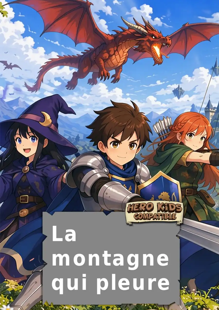 La montagne qui pleure - A Hero Kids Compatible Adventure — publisher cover
