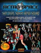 Retro Space Set Four: Space Hero Squad