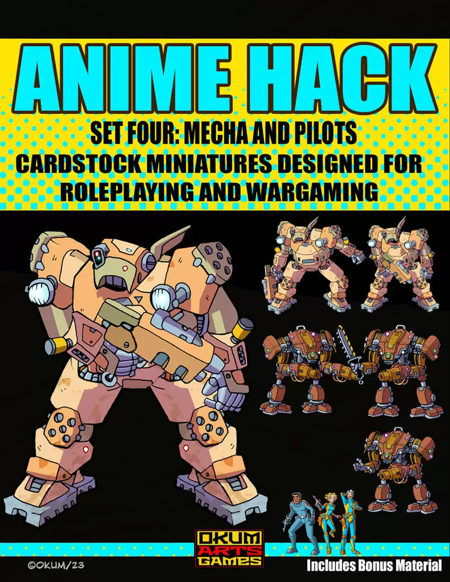 The Anime Hack - Mecha and Pilots - Okumarts Games | Serene Fist | ROLE ...