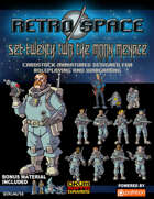 Retro Space Set Twenty Two: The Moon Menace