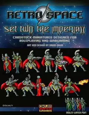 Retro Space Set Two: The Imperiax - Okumarts Games | Retro Space